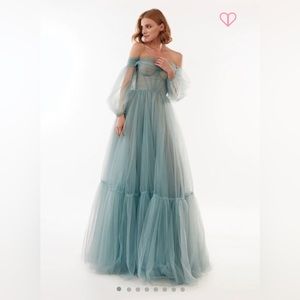 Mills Sheer Tulle Dress